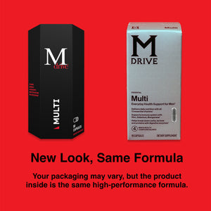 M Drive Multi Men's Multivitamin New Look, Same Formula